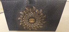 Chanel Paris Geschenktasche Tüte schwarz/gold/silber 23x15cm