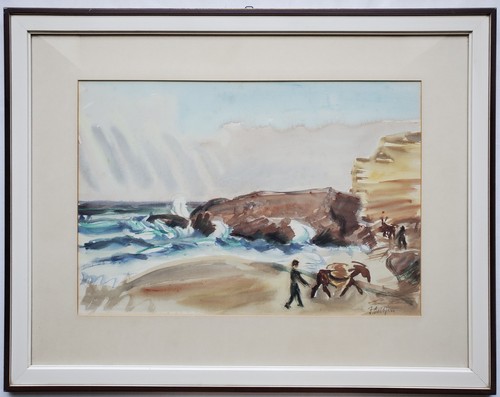 Gemälde aquarell landschaft - gemälde,