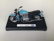Welly 1:18 Motorrad Triumph Bonneville -10 verschiedene Biker Modelle NEU in OVP