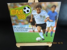 EM 88 Deutschland Hanuta/Duplo Album komplett mit allen Sticker o. Eintragungen*