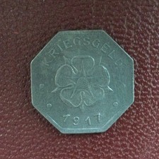 LIPPE 10 PFENNIG 1917 #  F. 299.2A # DETMOLD # KRIEGSGELD NORDRHEIN WESTFALEN