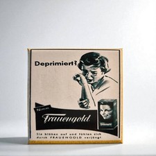 Frauengold retro werbung - retro,