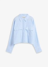 Langarmhemd Gr. 44 Weiß