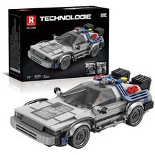 405PCS Klassische DMC Auto Bausteine Zukunft Sport Auto Modell Bricks DIY