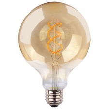 Müller-Licht LED Spiral Filament Globe G125 4W = 25W E27 250lm 2000K extra warm