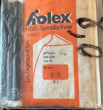 122 neue HSS Metall Bohrer Konvolut Marke Holex u. Garant