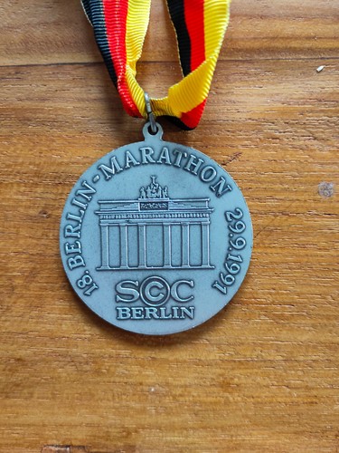 Berlin marathon medaille - 18.,