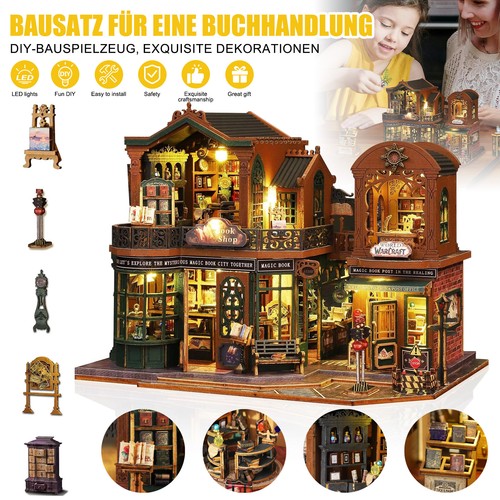 Diy magic house miniatur - diy,