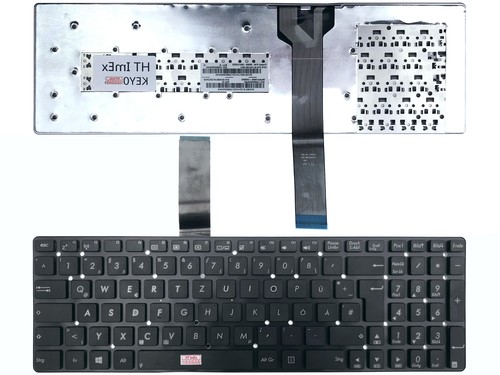 Deutsche schwarz tastatur - schwarz,
