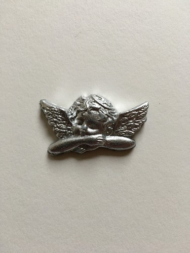 Verzierwachs engel silber - engel,