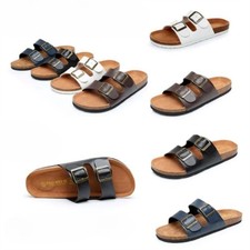 Pantoletten Herren Damen Kork