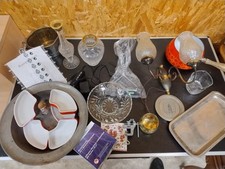 Flohmarktkiste Konvolut, Sammlung Trödelkiste, Krimskrams, Flohmarkt (Lag)