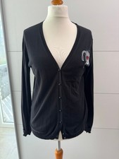 Neuwertiger Cardigan schwarz Armani Jeans Größe 50 3XL Strickjacke