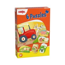 6 erste Puzzles - Bauernhof