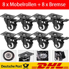 8x Schwerlastrollen Für
