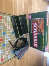 Scrabble - Club Sonderausgabe mit Holzsteinen Spear Spiele - vintage