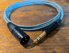 Mikrofonkabel Neutrik XLR male auf 6,3 mm Klinke stereo 2 m