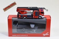Herpa 1:87 - MB Atego Rosenbauer Drehleiter "Feuerwehr Aachen" - 095938 - F 877