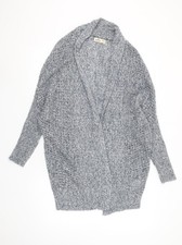 Graue Strickjacke Pullover