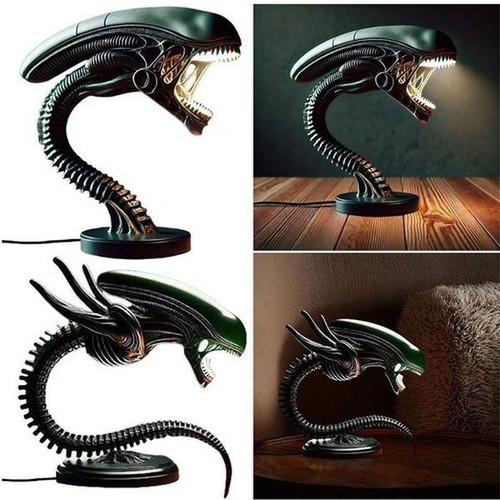 Alien head specimen - alien,