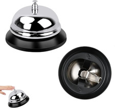 2 Stück Tischglocke Edelstahl