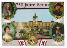 AK Berlin, 750 Jahre Berlin, Jubiläumskarte, aus 1987, unversandt