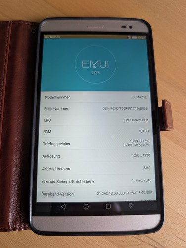 Huawei mediapad gem - huawei, x2-gem-701l