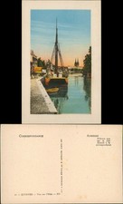 CPA Quimper Kemper Stadtpartie Segelboot 1935