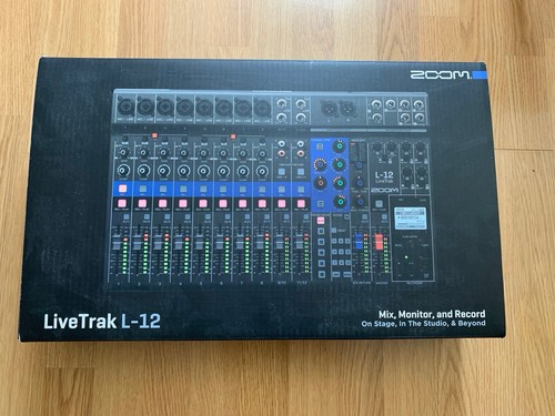 Zoom livetrak mischpult - l-12,
