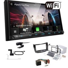 Kenwood Autoradio WiFi CarPlay Android Auto für Lancia Delta III Klavierlack