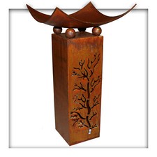 Feuerschale 2-tlg. Deko-Säule