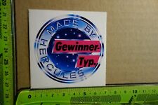 Alter Aufkleber Fahrrad Motorrad HERCULES