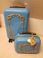 Anna dello Russo for H&M Trolley + Beautycase Baggage Top Luxus RAR Koffer 
