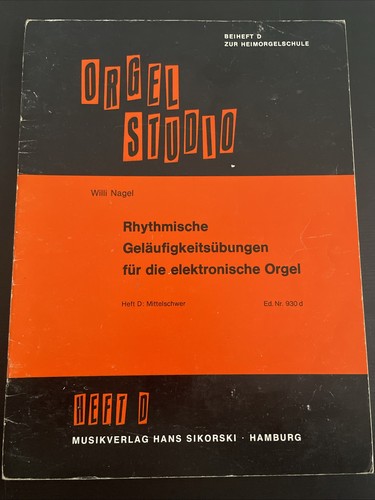 Orgel studio heft - orgel,