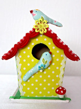 ❤️ Vogelhaus mit 2 vögeln Handgemacht Tilda Dekoration für Ihnen ❤️