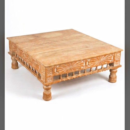 Couchtisch quad holz - quad., handge