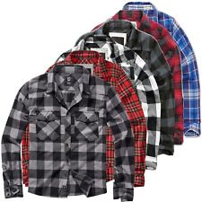 Brandit Check Shirt Holzfäller Hemd Flanell Woodcutter Karo Freizeithemd S-7XL