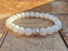 Mondstein Armband 925 Silber