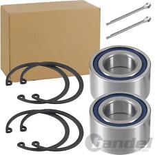 2 RADLAGER-SATZ VORNE VORDERACHSE für OPEL COMBO CORSA C MERIVA A TIGRA TWIN TOP