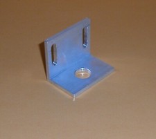 Alu Winkel, Winkelverbinder, Befestigungswinkel 40 x 50 mm, Stärke 5 mm