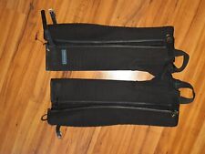 Gamaschen Reiten Leder Neu M