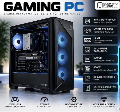 Gaming 12400f rtx - i5-12400f, |
