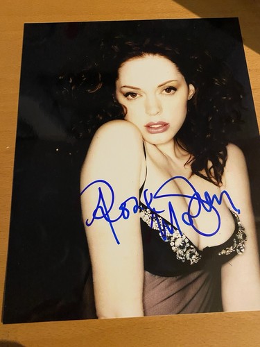 Rose mcgowan original signed - rose,