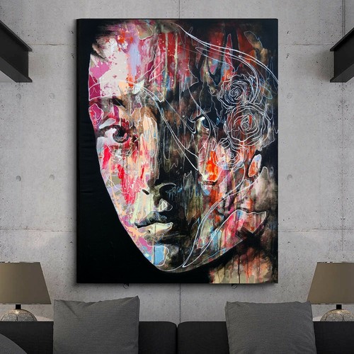 Xxl leinwand bild 135x95x5 - leinwand,