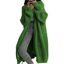 Lockerer Dicker Strickmantel