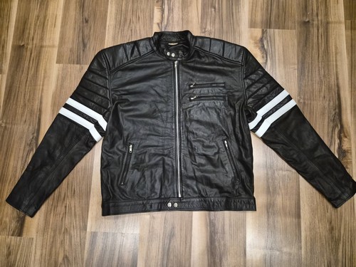 Lederjacke gesteppt