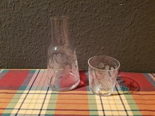 Krömer Glas Karaffe mit
