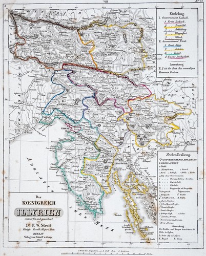 Illyrien kroatien albanien - illyrien,