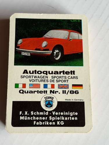 Quartett autoquartett - quartett,