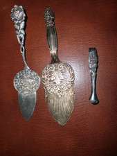 Silberbesteck? Versilbert  Set  Konvolut Vorleger Tortenheber Vorlegebesteck